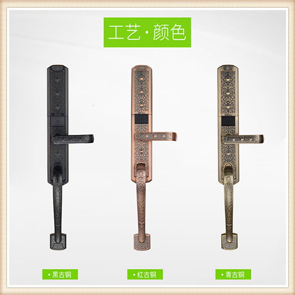 中控智慧(ZKTeco)CL300指纹锁家用别墅防盗电子APP智能密码门锁